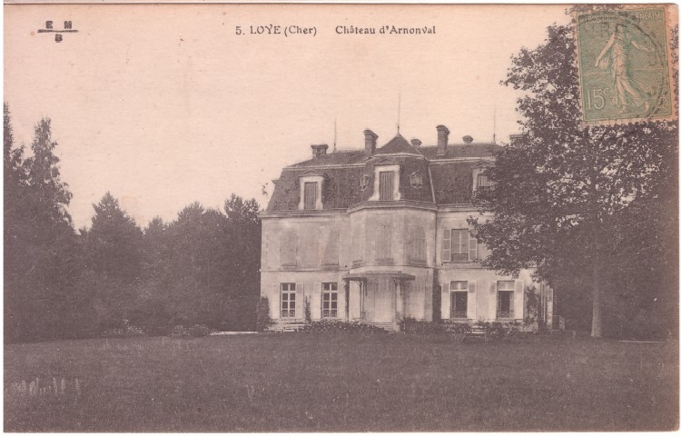 Chateau d'Arnonval Loye 1921